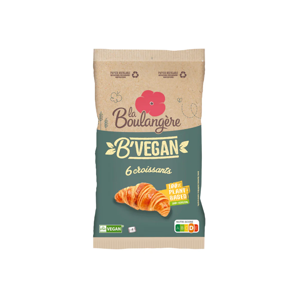 B'Vegan Croissants 6pk 240g