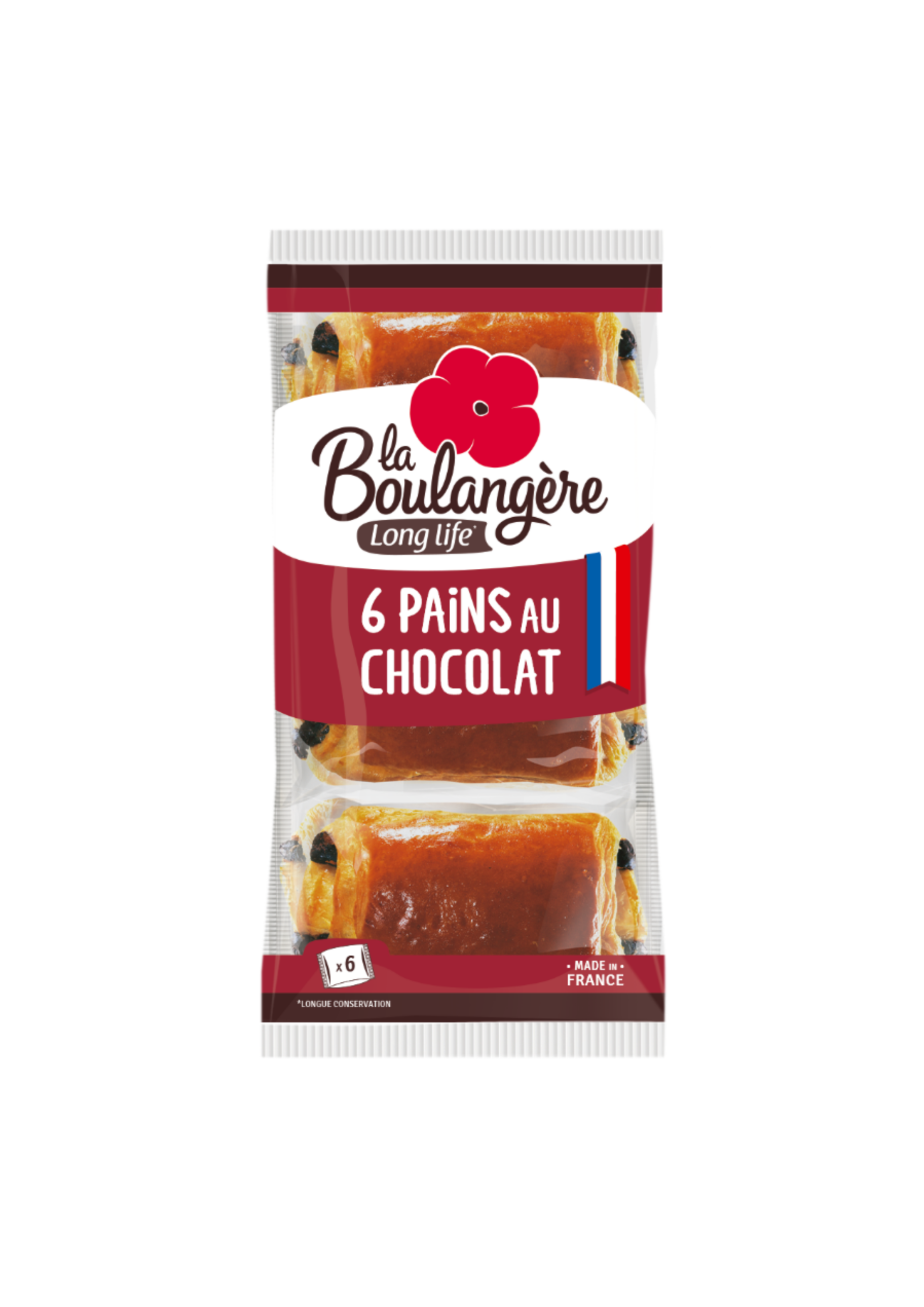 Long Life Pains Au Chocolat 6pk 270g
